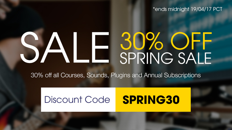 Spring Sale 30% OFF