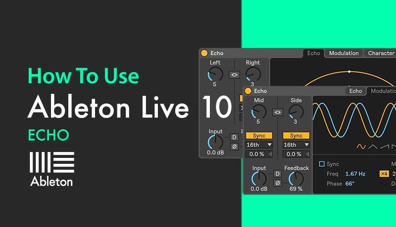 Ableton Live 10 Echo with Bluffmunkey