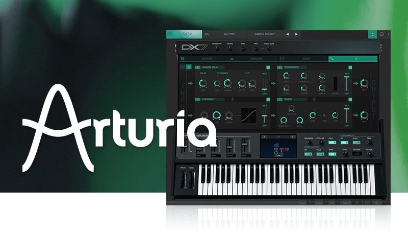 Arturia DX7 V with King Unique