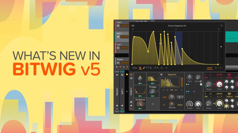 What's new in Bitwig V 5