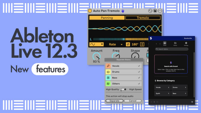 Ableton Live 12.3 - New Features