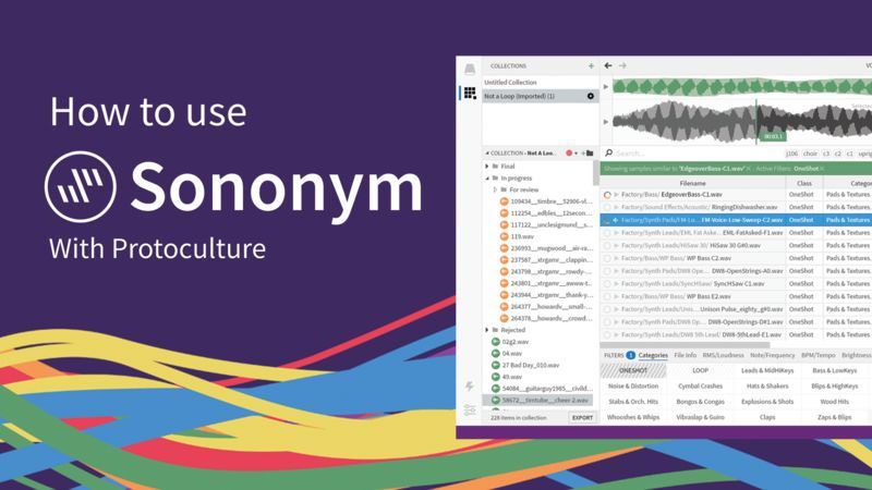 Sononym with Protoculture