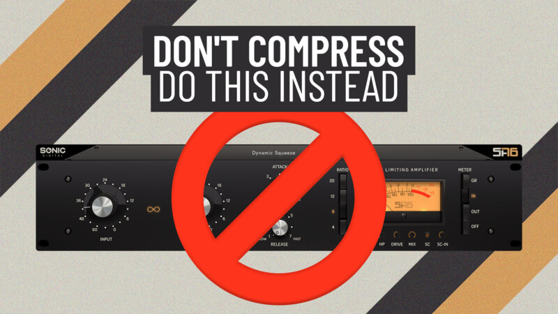 Don't Compress - Do This Instead